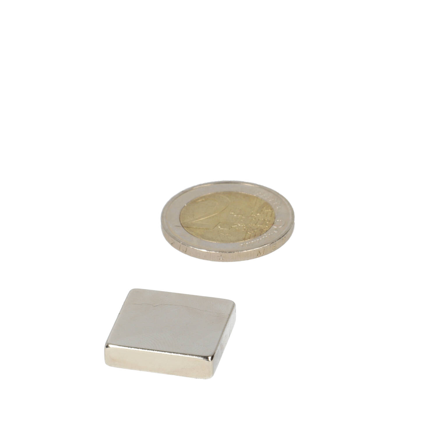 Neodym Quader-Magnet 20 x 20 x 5 mm (N45) – NiCuNi