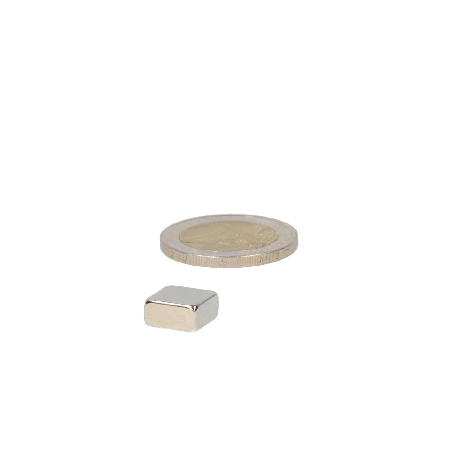 Neodym Quader-Magnet 10 x 10 x 5 mm (N50) – NiCuNi