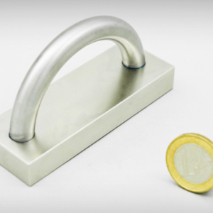 Neodym Quadermagnet 150 x 30 x 12 mm, N48, vernickelt (NiCuNi)