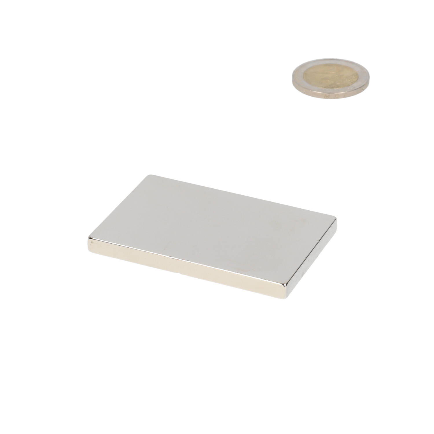 Neodym Quader-Magnet 60 x 40 x 5 mm (N45) – NiCuNi