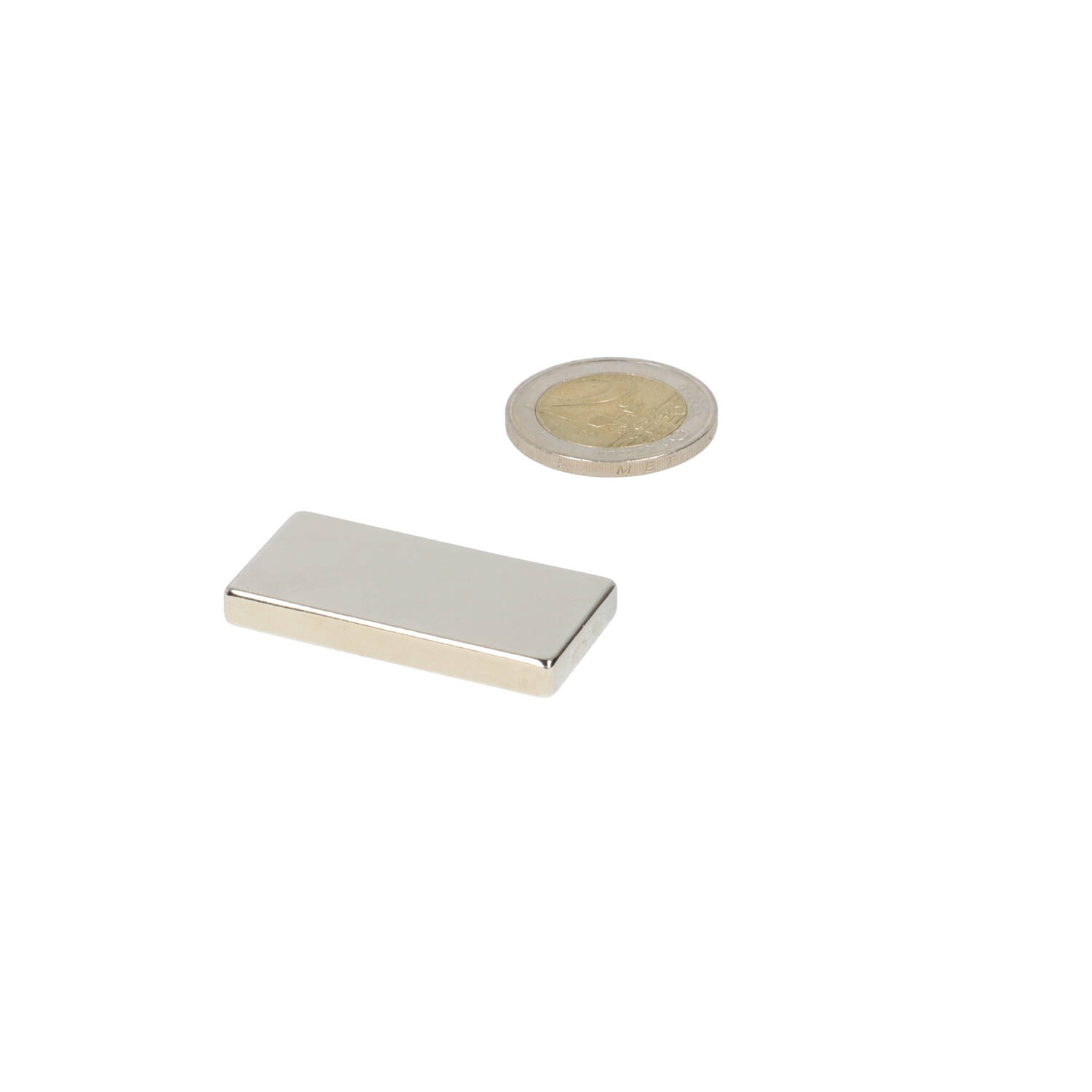 Neodym Quader-Magnet 40 x 20 x 5 mm (N45) – NiCuNi