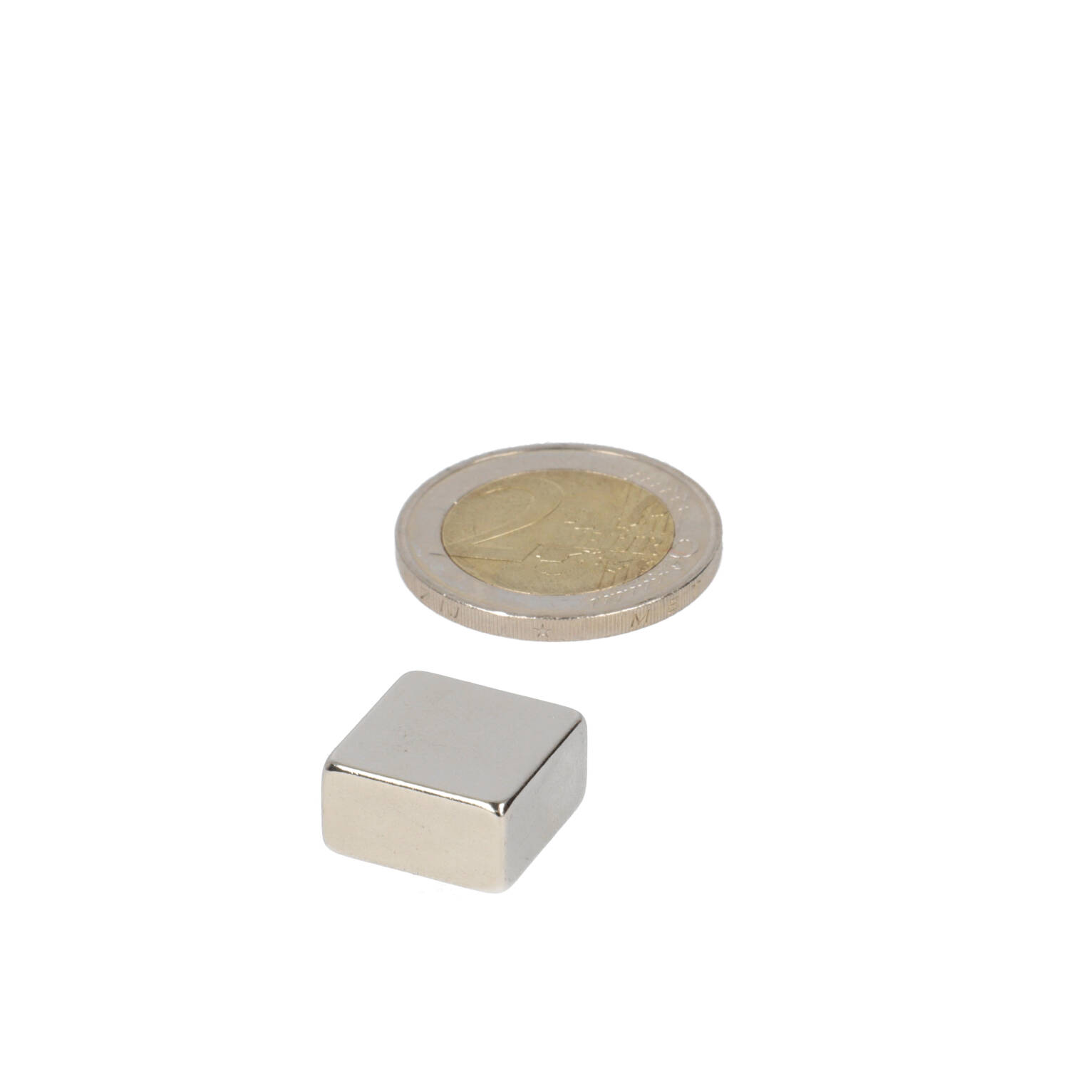 Neodym Quader-Magnet 15 x 15 x 8 mm (N45) – NiCuNi