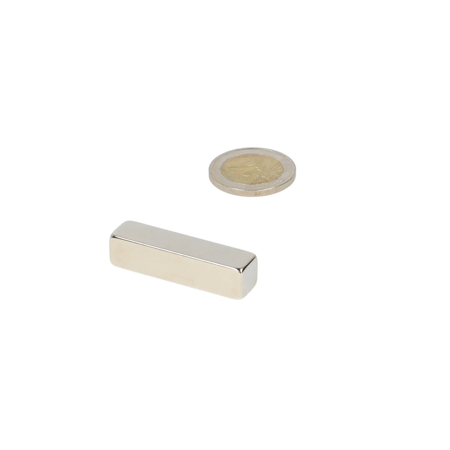 Neodym Quader-Magnet 40 x 10 x 10 mm (N45) – NiCuNi