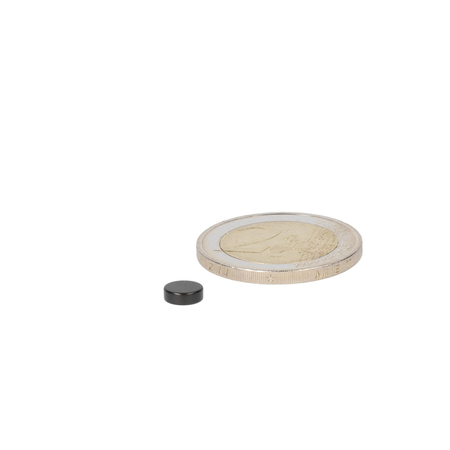 Neodym Scheibenmagnet Ø6 x 2 mm, N48, epoxidbeschichtet