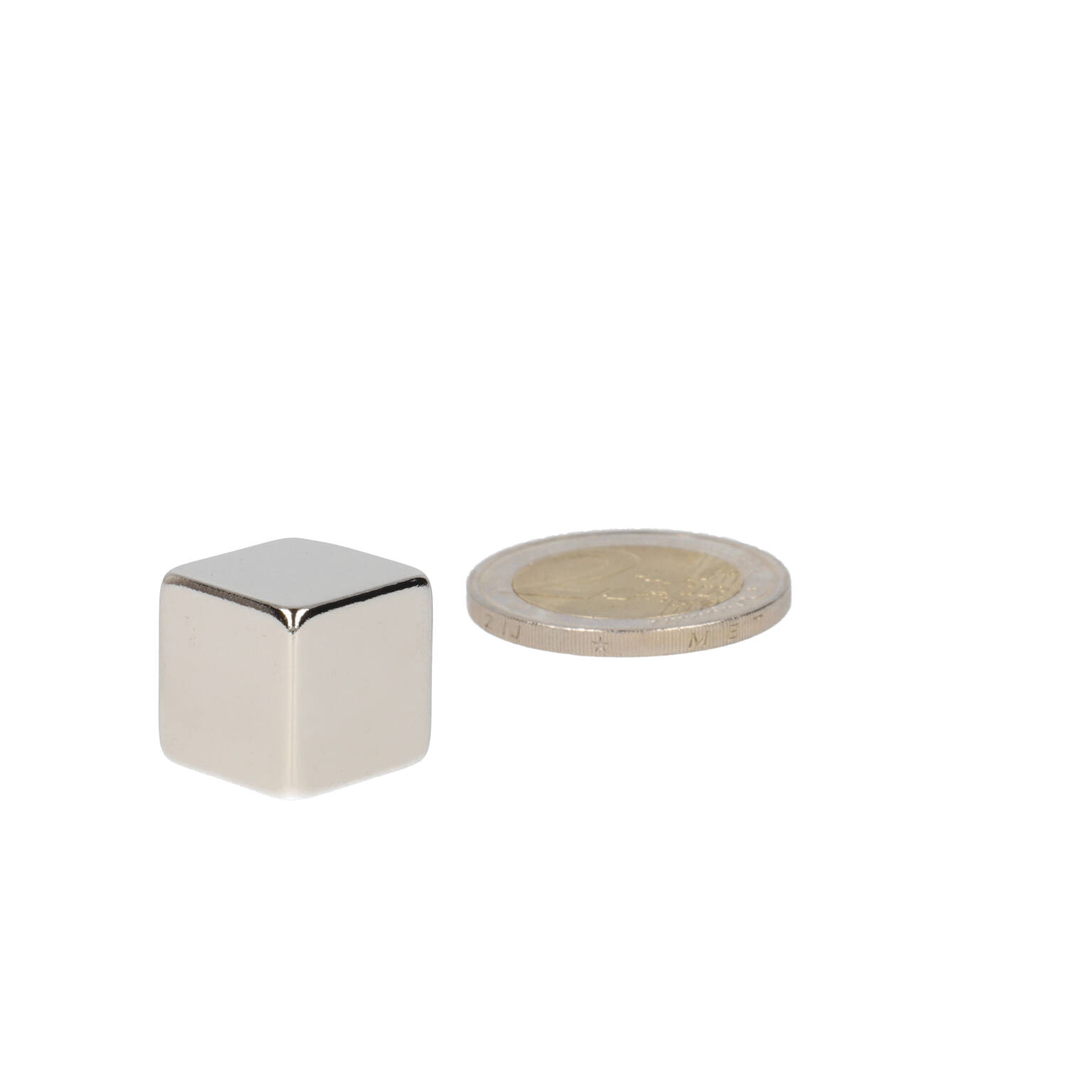 Neodym Würfelmagnet 15 x 15 x 15 mm (N45) – NiCuNi