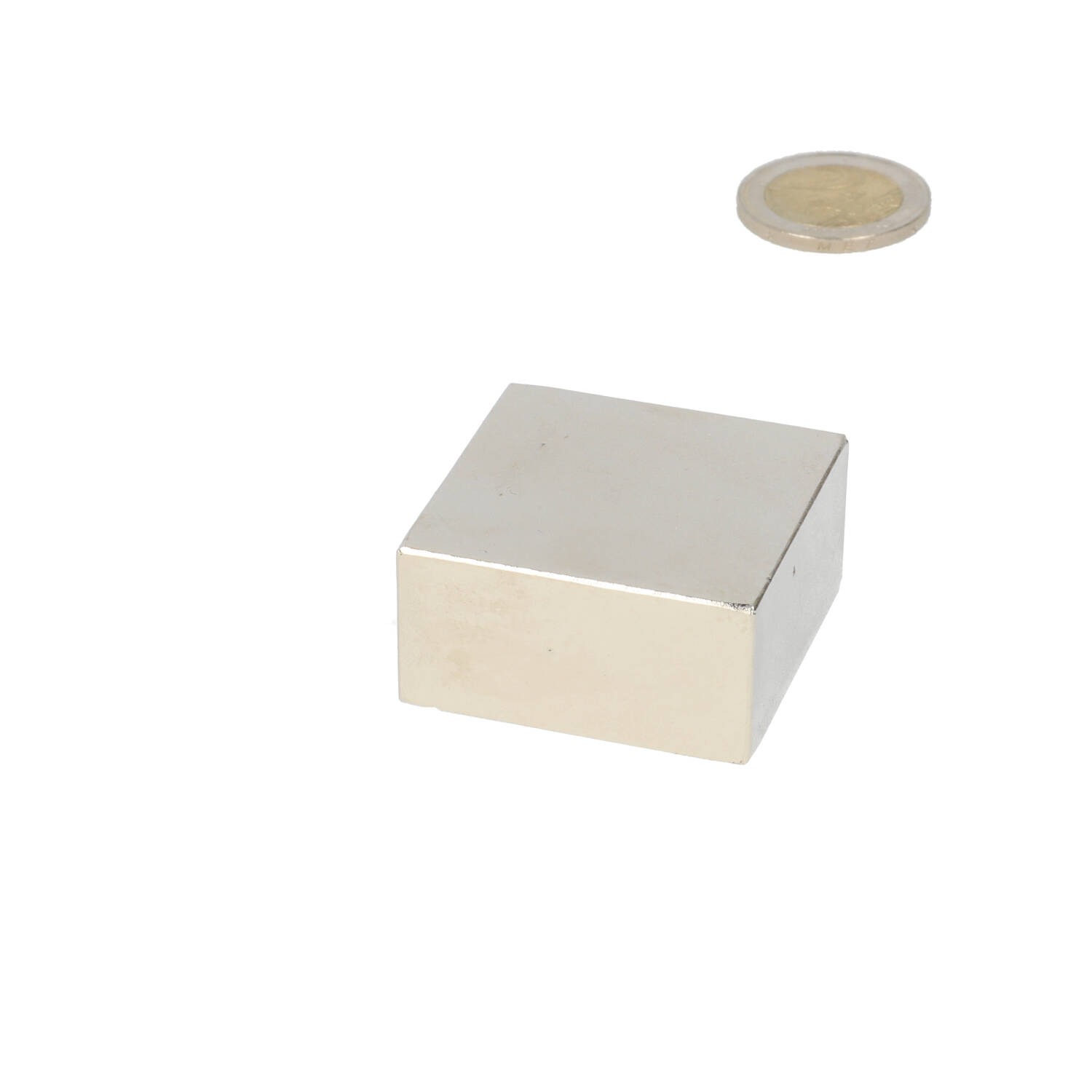 Neodym Quader-Magnet 40 x 40 x 20 mm (N50) – NiCuNi