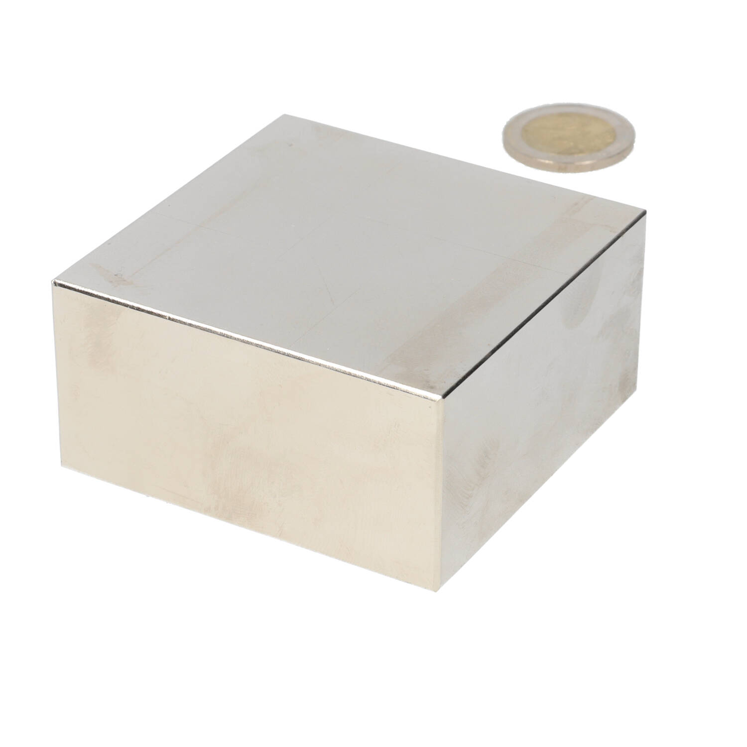 Neodym Quader-Magnet 70 x 70 x 35 mm (N50) – NiCuNi